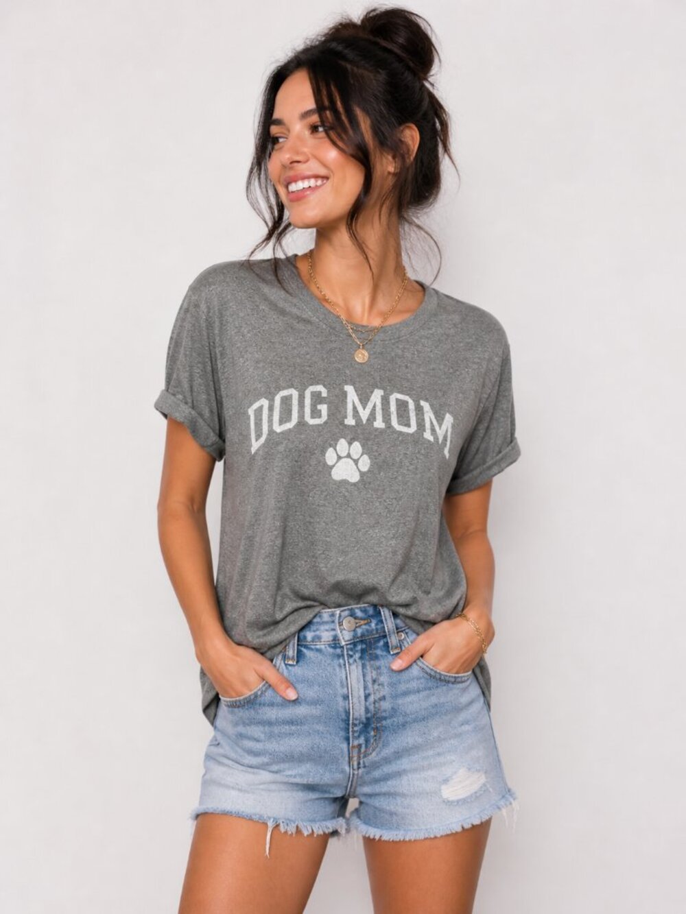 Fifth Sun Dog Mom Tee Shirt